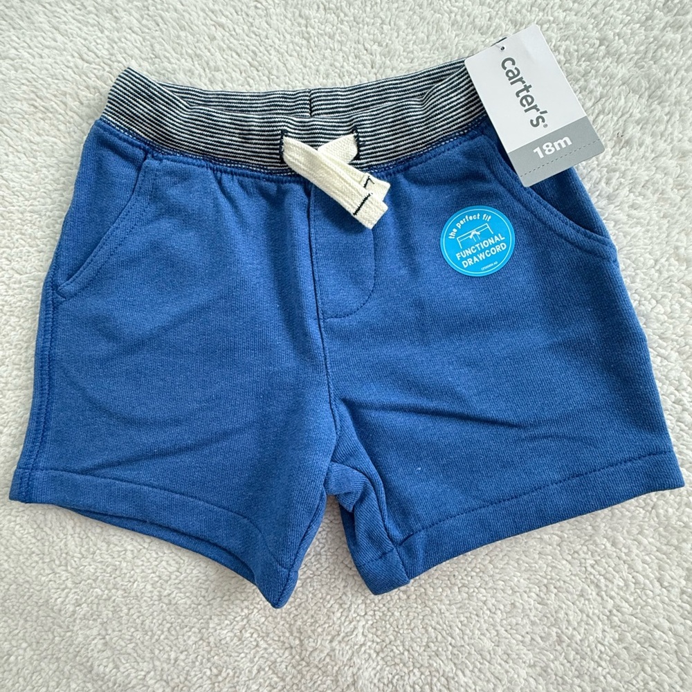 Carter's Vibrant Blue Kids Shorts